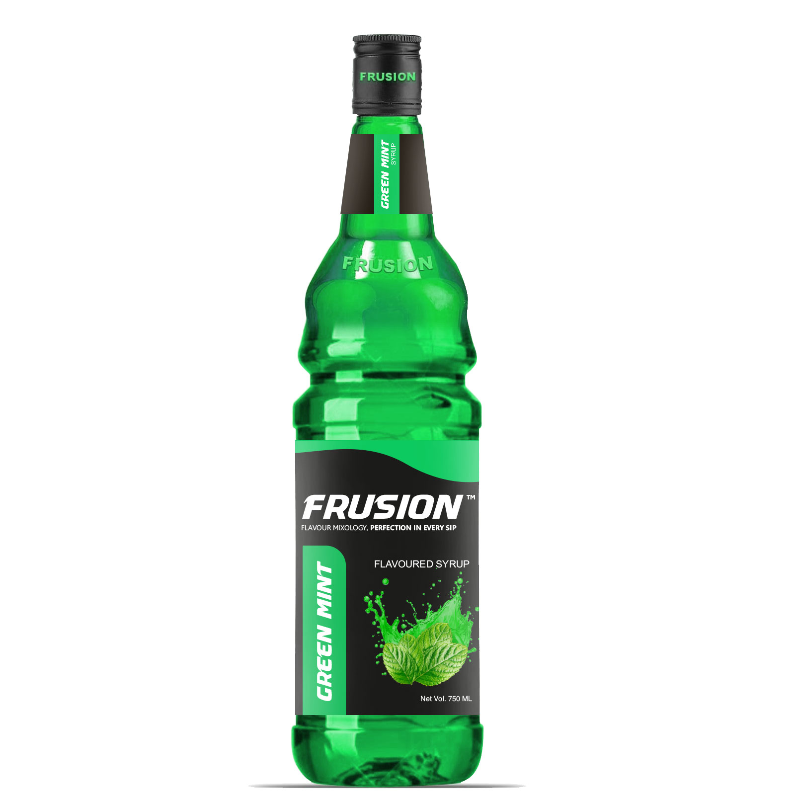FRUSION GREEN MINT SYRUP 750 ML