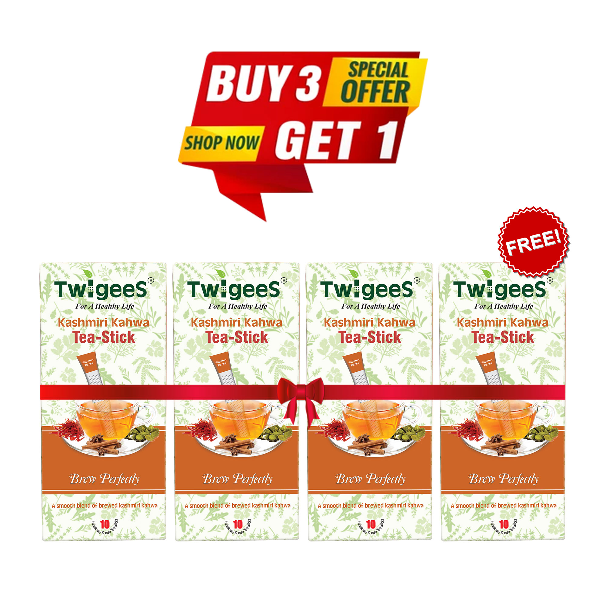 KASHMIRI KAHWA | BUY 3 GET 1 FREE