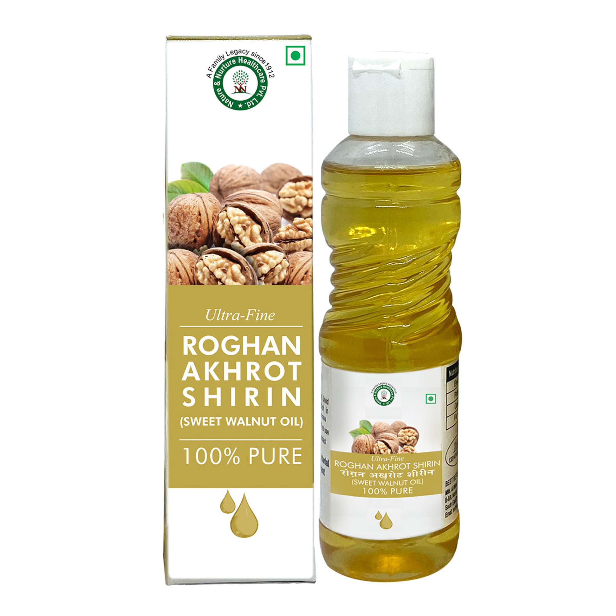 ROGHAN AKHROT SHIRIN | WALNUT OIL -50 ML