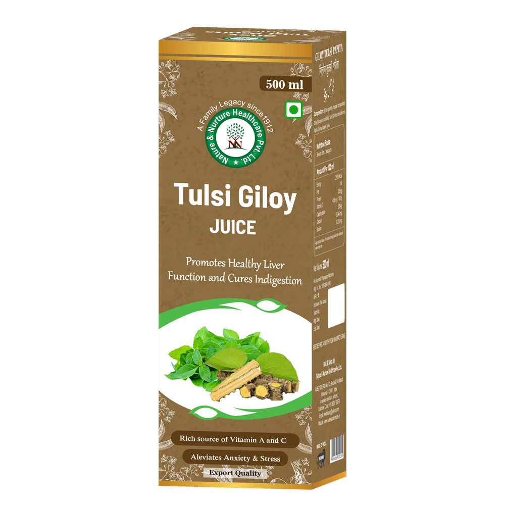 Nature & Nurture Tulsi Giloy Juice 500 ML