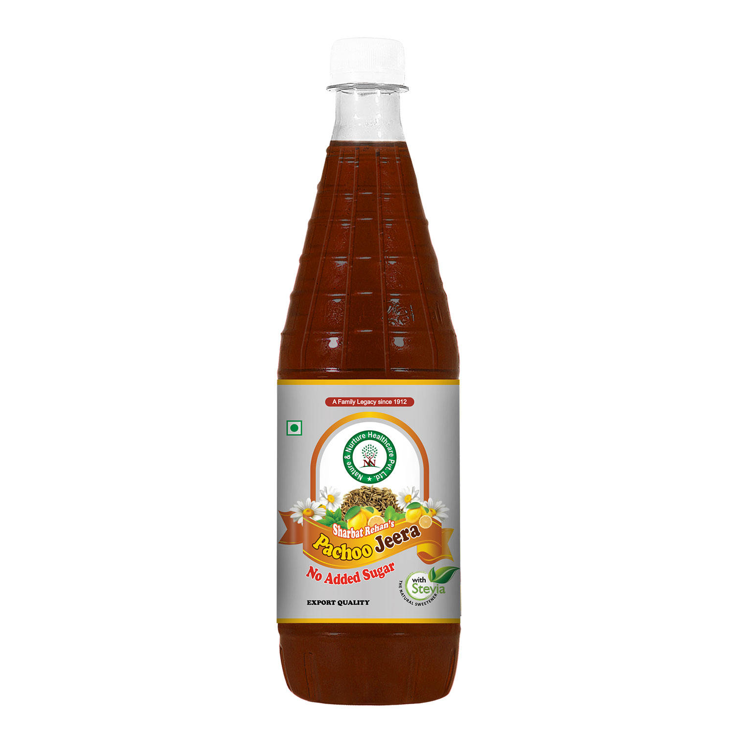 PACHOO JEERA NO ADDED SUGAR -750 ML